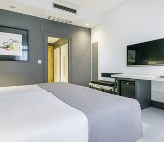 Chambre individuelle corporate Hôtel ILUNION Bilbao Chambre individuelle corporate Hôtel ILUNION Bilbao