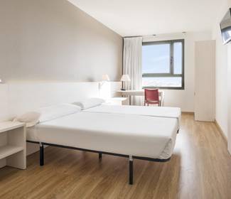 Chambre individuelle corporate Hotel ILUNION Valencia 3