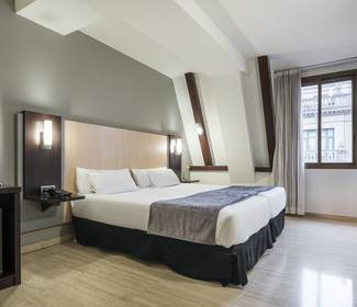 Chambre double Hotel ILUNION Almirante Barcelone Chambre double Hotel ILUNION Almirante Barcelone
