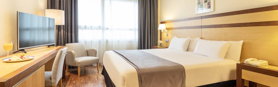 Chambre double ilunion pio xii Hotel ILUNION Pío XII Madrid Chambre double ilunion pio xii Hotel ILUNION Pío XII Madrid