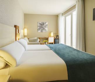Chambre individuelle corporate Hotel ILUNION Fuengirola