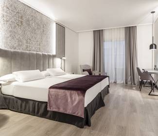 Chambre individuelle corporate Hotel ILUNION Alcora Sevilla Séville