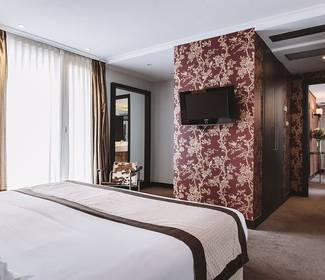 Chambre junior suite (3 adultes) Hôtel ILUNION San Sebastián Saint-Sébastien Chambre junior suite (3 adultes) Hôtel ILUNION San Sebastián Saint-Sébastien