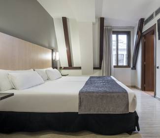 Chambre double Hotel ILUNION Almirante Barcelone Chambre double Hotel ILUNION Almirante Barcelone