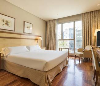 Chambre standard Hotel ILUNION Alcalá Norte Madrid Chambre standard Hotel ILUNION Alcalá Norte Madrid