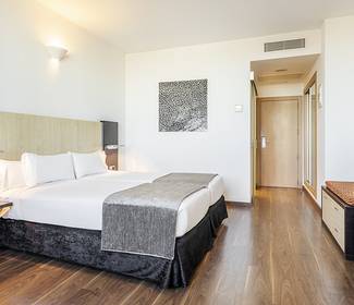 Chambre individuelle corporate Hotel ILUNION Aqua 4 Valence Chambre individuelle corporate Hotel ILUNION Aqua 4 Valence