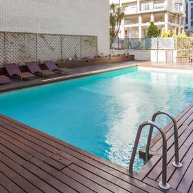 Terrasse et piscine ilunion valencia 3 Hotel ILUNION Valencia 3