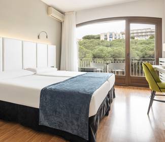 Chambre double Hotel ILUNION Caleta Park S'Agaró Chambre double Hotel ILUNION Caleta Park S'Agaró