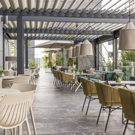 Terrasse Hotel ILUNION Atrium Madrid Terrasse Hotel ILUNION Atrium Madrid