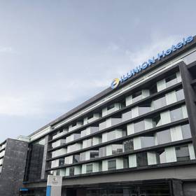 Façade ilunion atrium hotel ilunion atrium madrid Façade ilunion atrium hotel ilunion atrium madrid