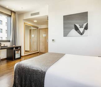 Chambre accessible Hotel ILUNION Aqua 4 Valence