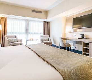 Chambre double Hotel ILUNION Málaga Chambre double Hotel ILUNION Málaga