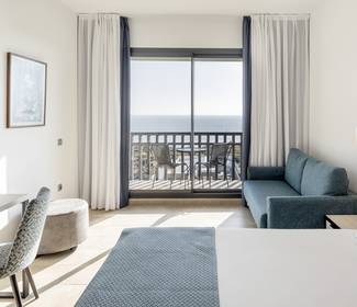 Chambre double avec vue sur la mer Hotel ILUNION Calas de Conil Conil de la Frontera Chambre double avec vue sur la mer Hotel ILUNION Calas de Conil Conil de la Frontera