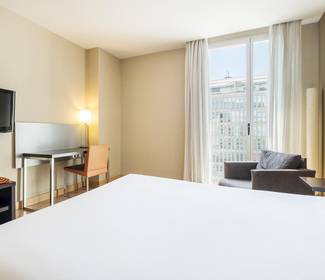 Chambre double Hotel ILUNION Auditori Barcelone