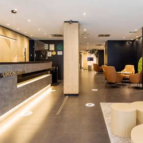 Accueil Hotel ILUNION Almirante Barcelone Accueil Hotel ILUNION Almirante Barcelone