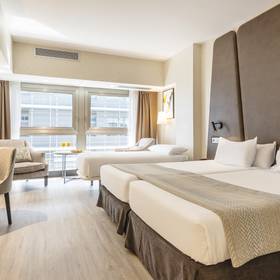 Chambre double Hotel ILUNION Málaga Chambre double Hotel ILUNION Málaga