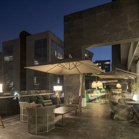 Terrasse Hotel ILUNION Atrium Madrid Terrasse Hotel ILUNION Atrium Madrid
