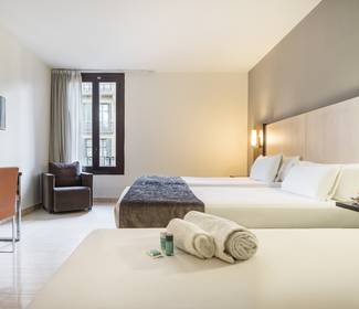 Chambre accessible Hotel ILUNION Almirante Barcelone Chambre accessible Hotel ILUNION Almirante Barcelone