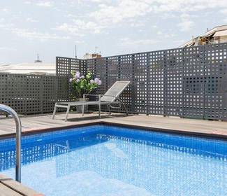 Piscine Hotel ILUNION Auditori Barcelone Piscine Hotel ILUNION Auditori Barcelone