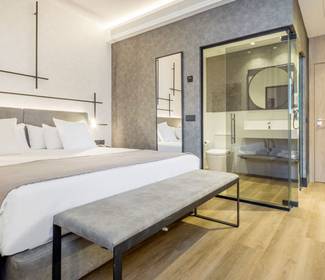 Chambre double supérieure avec salon hotel ilunion san mamés bilbao Chambre double supérieure avec salon hotel ilunion san mamés bilbao