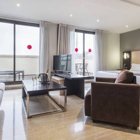 Junior suite Hotel ILUNION Almirante Barcelone