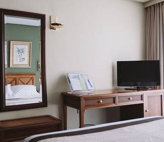 Chambre individuelle corporate Hôtel ILUNION San Sebastián Saint-Sébastien Chambre individuelle corporate Hôtel ILUNION San Sebastián Saint-Sébastien