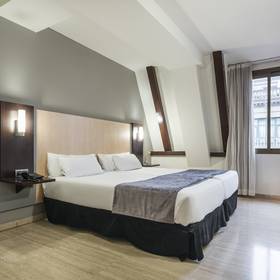 Chambre double Hotel ILUNION Almirante Barcelone Chambre double Hotel ILUNION Almirante Barcelone