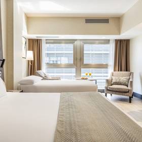 Chambre double Hotel ILUNION Málaga Chambre double Hotel ILUNION Málaga
