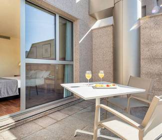 Chambre double king size avec terrasse Hotel ILUNION Alcalá Norte Madrid Chambre double king size avec terrasse Hotel ILUNION Alcalá Norte Madrid