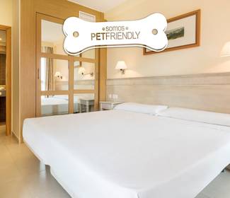 Appartement 2 chambres animaux acceptés Aparthotel ILUNION  Sancti Petri Cádiz