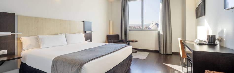 Chambre double Hotel ILUNION Aqua 4 Valence Chambre double Hotel ILUNION Aqua 4 Valence