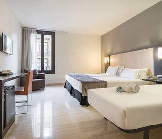 Chambre accessible Hotel ILUNION Almirante Barcelone Chambre accessible Hotel ILUNION Almirante Barcelone
